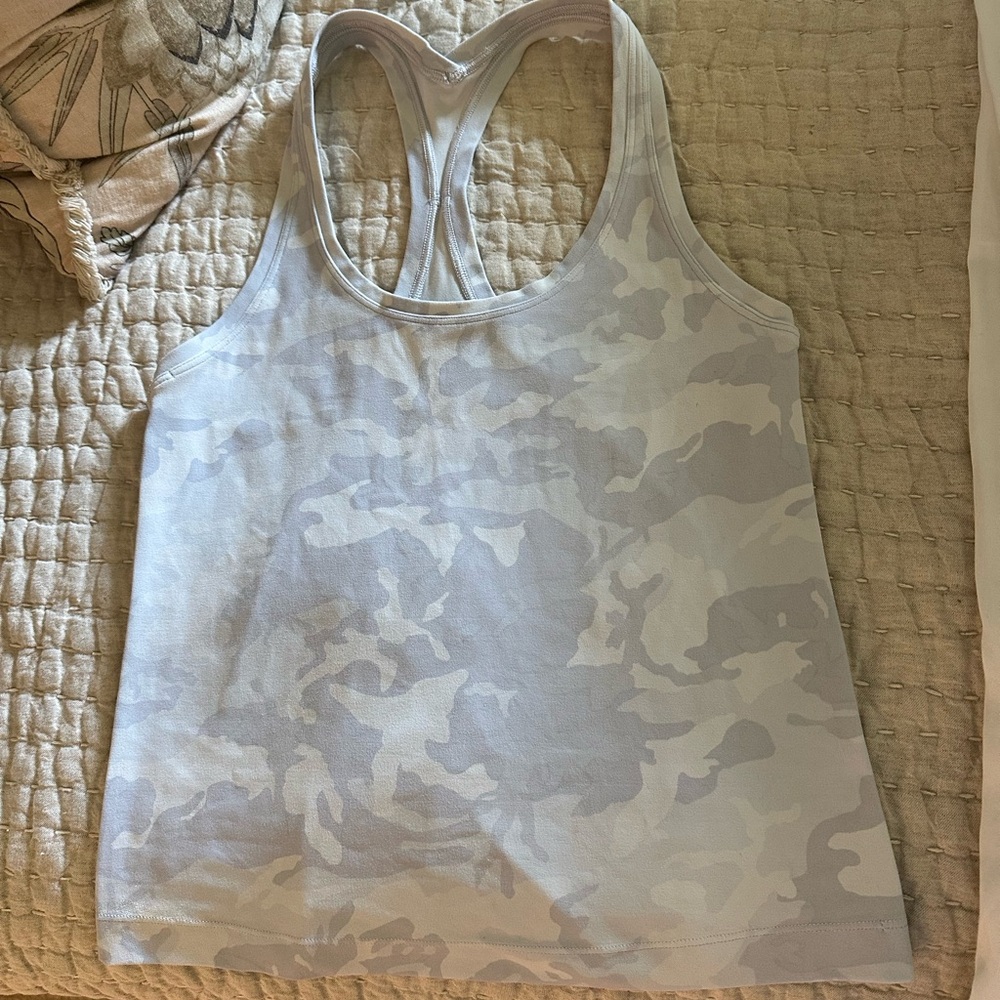 Lululemon Align Tank White Camo